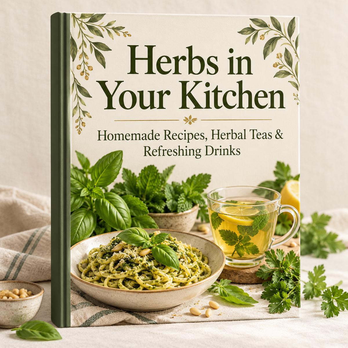 Herbs in Your Kitchen — Homemade Recipes, Herbal Teas & Refreshing Drinks