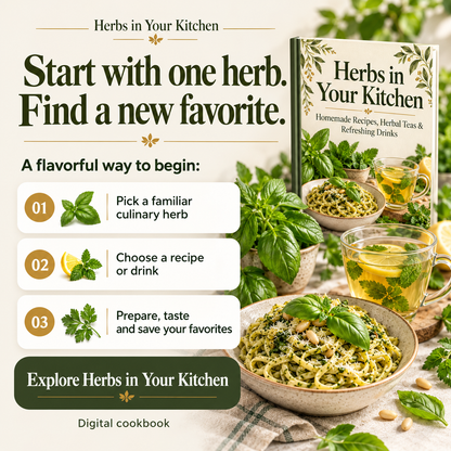 Herbs in Your Kitchen — Homemade Recipes, Herbal Teas & Refreshing Drinks